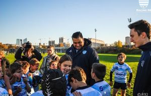 Census Johnson, parrain de l'école de rugby