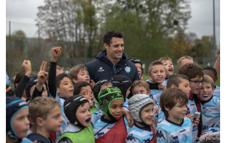 Un après-midi Ecole de Rugby avec Dan Carter